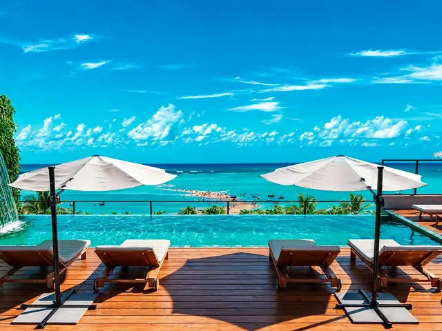 Piscina do rooftop