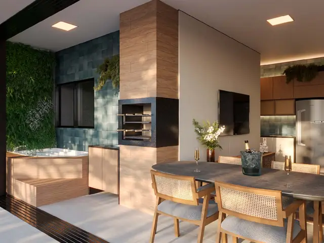 Flat de 1 quarto (45,90 m²)