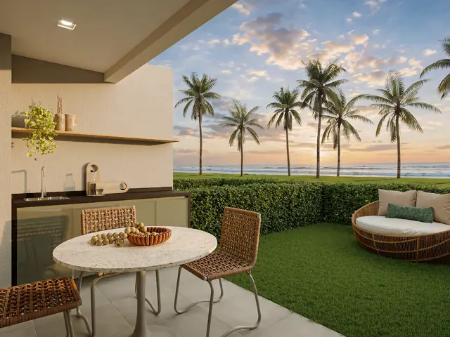 Studio garden com jardim
