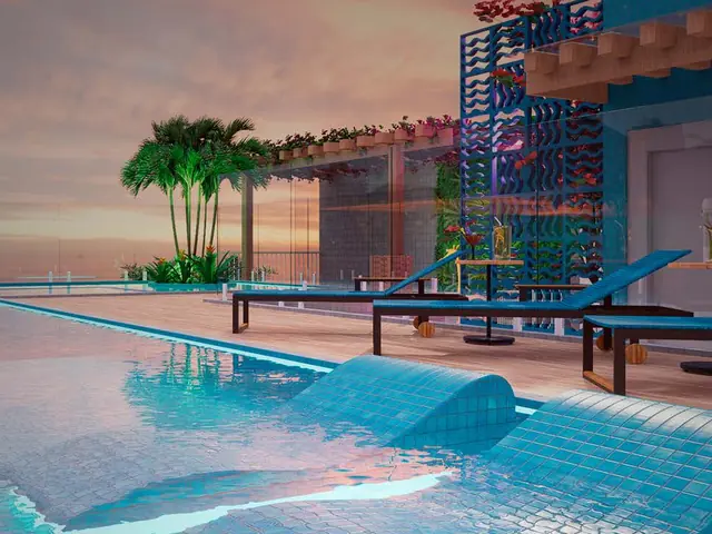 Pool lounge
